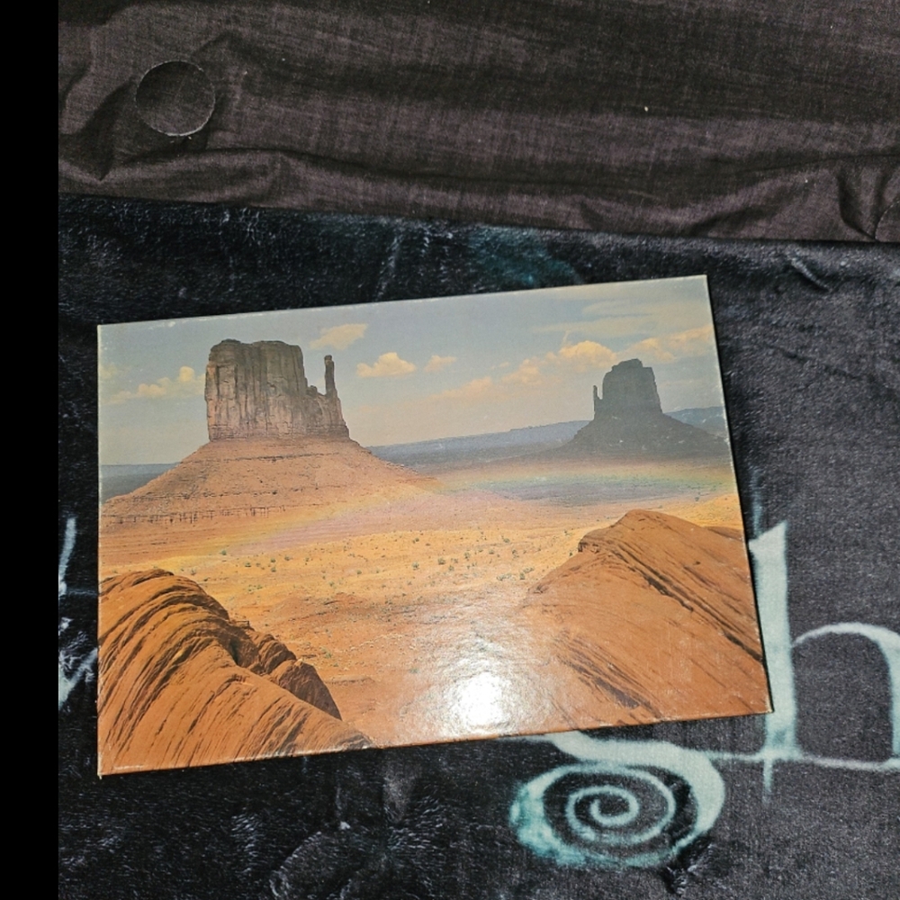 Scenic Desert Landscape Canvas Art